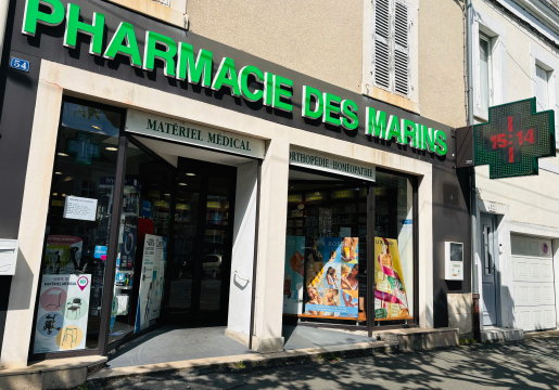 Pharmacie Des Maris à Châteauroux, dans l'Indre, en région Centre
